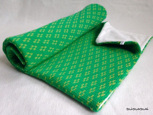 Baby Knit Blanket/Green