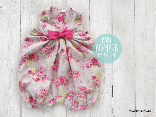 Baby Girl floral romper