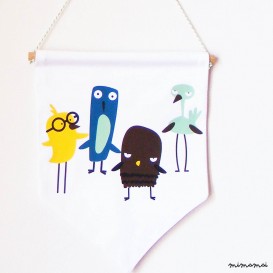Wall Banner angry birds