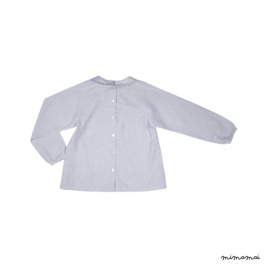 Blouse &agrave; rayures fille Octave