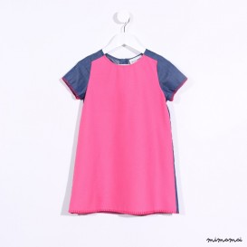 Boxy T-Dress pink