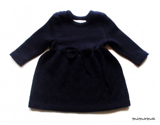 Babygirls/Girls knitted Merino wool lace Dress/outfit
