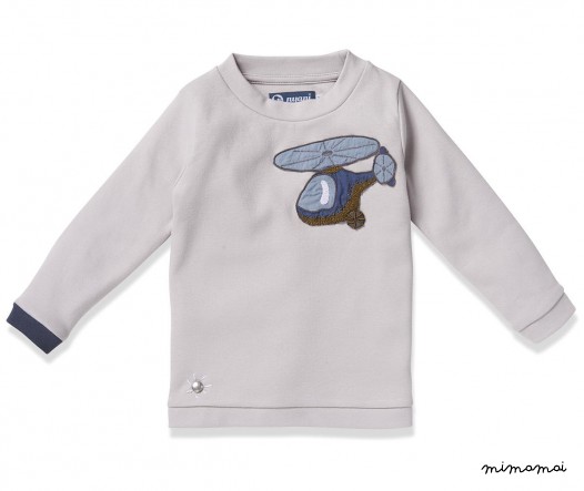 Pullover PATTI HELI light grey