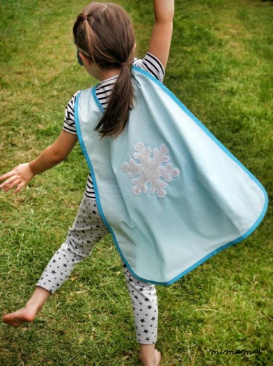 Personalizzato del fiocco di neve Cape - Ice Queen Cape - - Princess Cape - Regina delle nevi