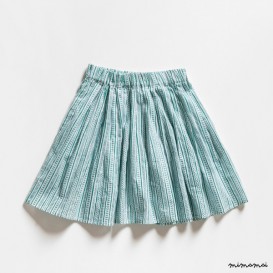 Faldina Pleated Skirt forest green