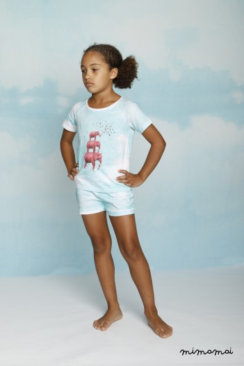 Unicorn Tee Aqua