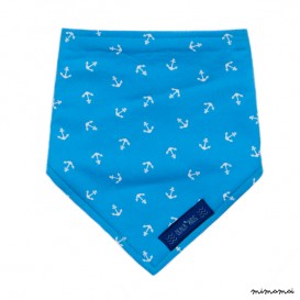 Bandana anclas azul