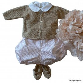 Look Baby Girl Stripes + Flower