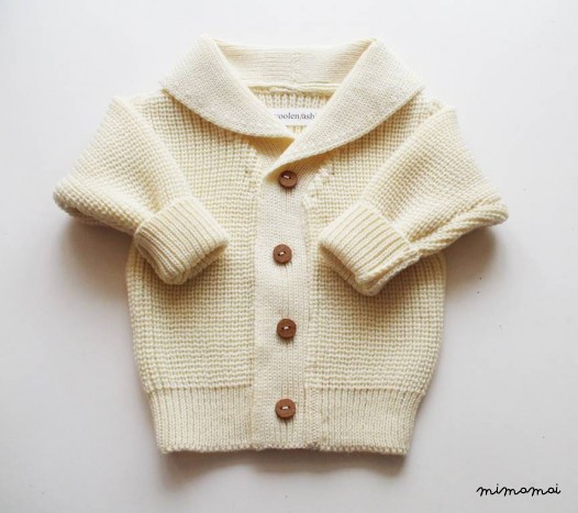 Babies/Children's/Toddlers Merino wool Shawl collar Cardigan/sweater/coat cardigan