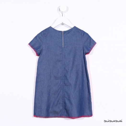 Boxy T-Dress pink