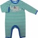 Green Crochet Elephant babygrow