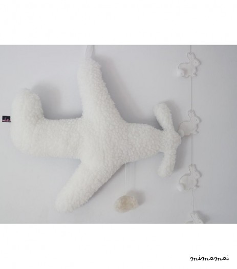 COUSSIN MUSICAL AVION OSCAR