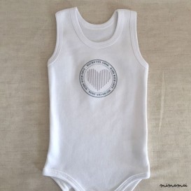 Body tirantes Made With Love ni&ntilde;o