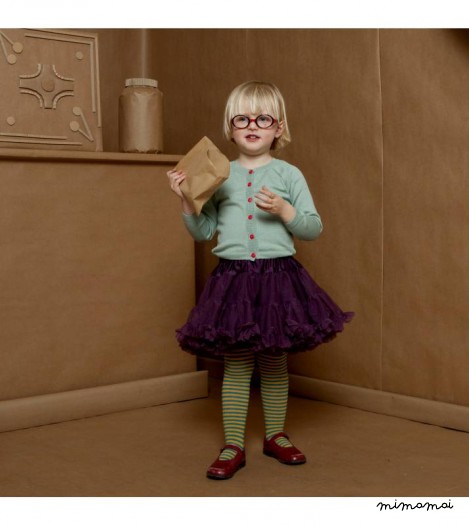 Girls Petticoat Tutu in Plum