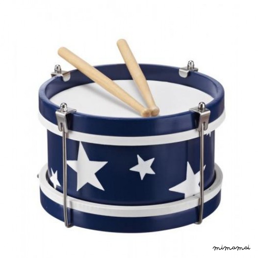 Star Wooden Toy Drum