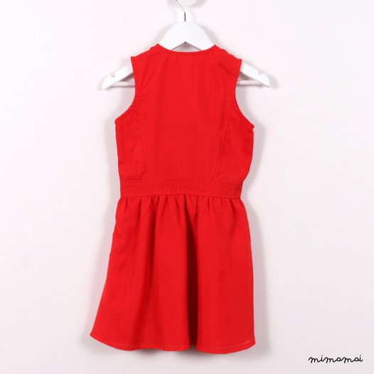Fit and Flare Dress red