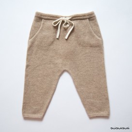 Baby Pants - Beige M&eacute;lange