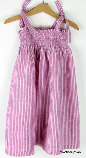 Tillys smocked linen dress