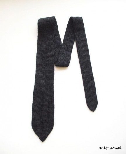 Children's knitted cashmere/woolen Tie