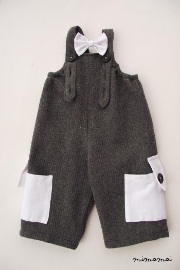 Wool dungarees