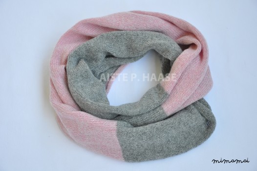 Cashmere infinity scarf, Cashmere loop shawl, Cashmere snood, Knitted cashmere scarf