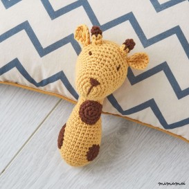 Crochet Giraffe Rattle