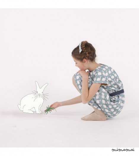 Georgina in Blue Rabbits
