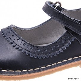 Leather velcroe strap shoes