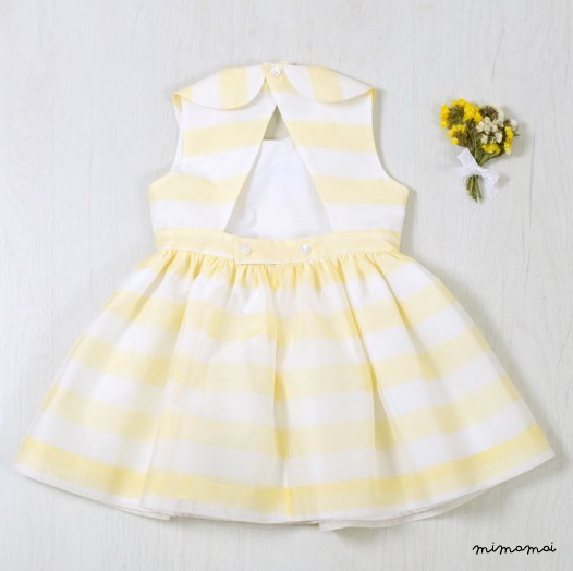 Girls Boutique Dress, Summer, Easter, Party dress, Classic style, Peter Pan collar