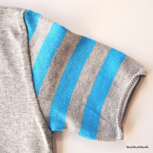 T Shirt Cannella Nebbia Celeste