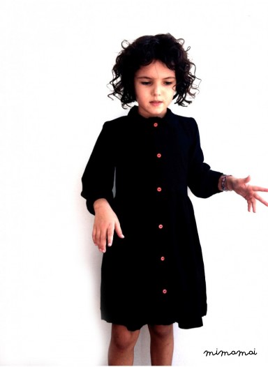 Viscose black dress