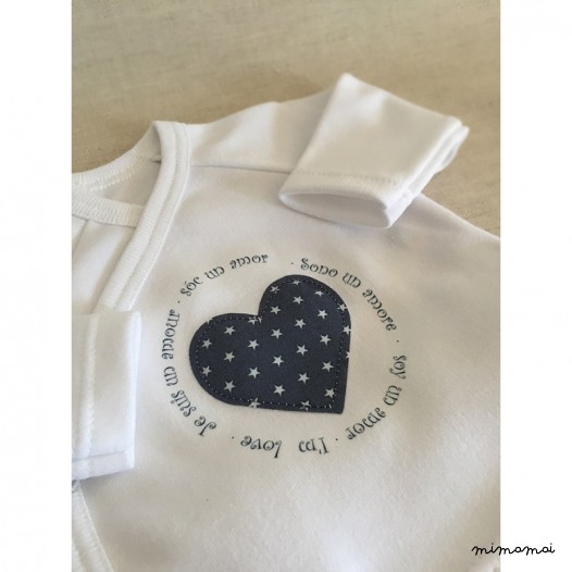 Conjunto cruzado con short Cuore