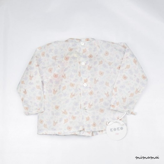 Infants Summer blouse, Smocked blouse Baby Girl, Smocking, Baby Smocked