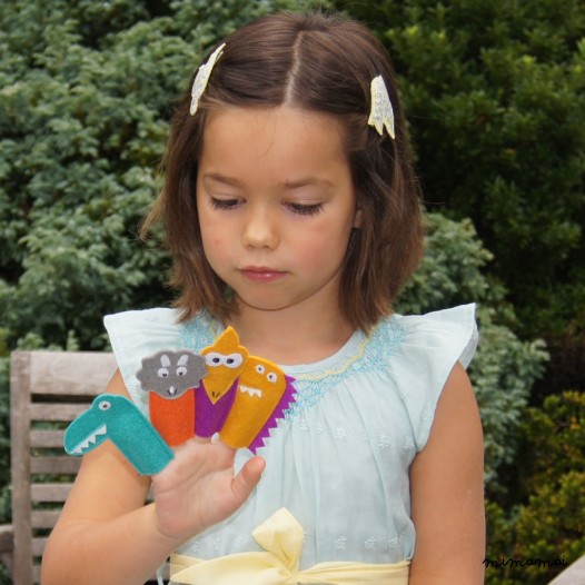 Dinosaur Finger Puppets