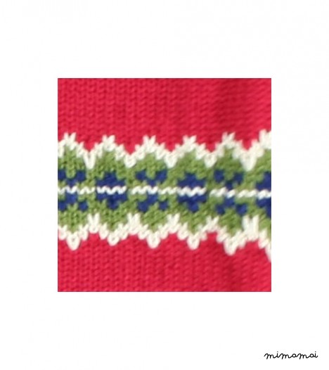 Zigzag Tank Top in Red