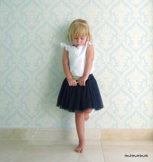 Little Girl Tulle Skirt 4-6y
