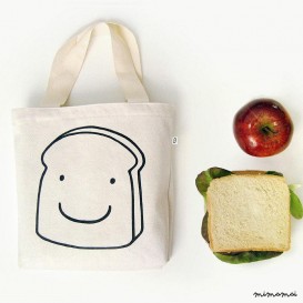 Borsa Tote Bag Sandwich &middot; Pranzo al sacco per il tuo pasto &middot; Bambini tela tote borsa &middot; Borsa pranzo