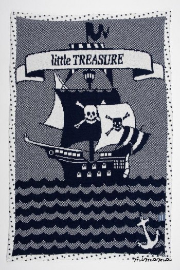 Coperta del bambino di personalizzati, personalizzati Baby Blanket, vivaio di nave pirata