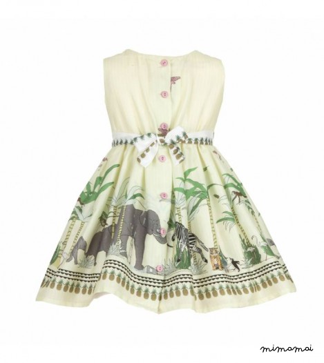Martha Dress, The Zoo, Lemon
