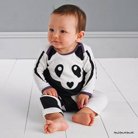 Panda Sleepsuit