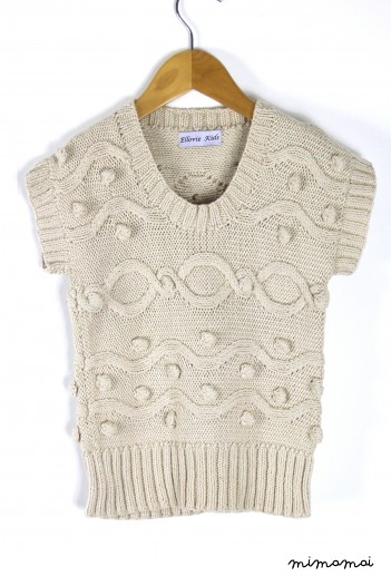Chai latte handknit