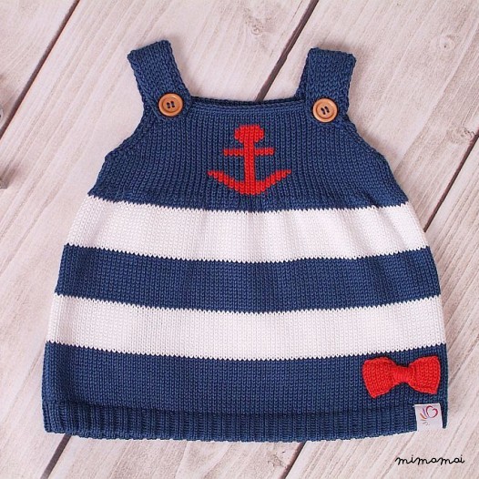 Bambino vestito maglia Marina Marittima