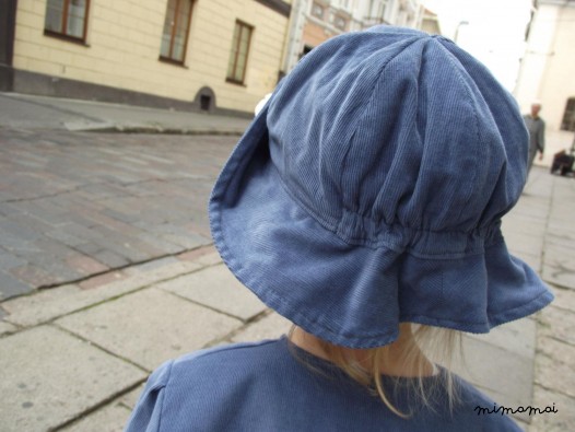 Natural cord occacional girl's hat