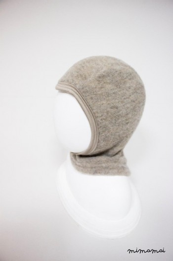 Baby merino wool helmet