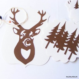 DEER & FOREST PAPER GARLAND