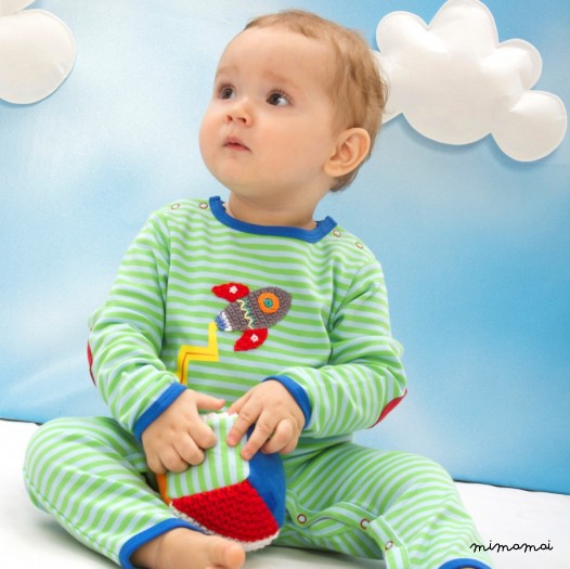 Crochet Rocket Babygrow