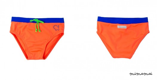 Costumino Slip Arancio Fluo