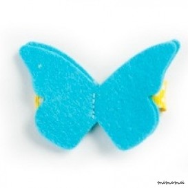 Butterfly Hair Clip Turquoise