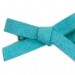 Barrette à Noeud Simili Daim - Turquoise