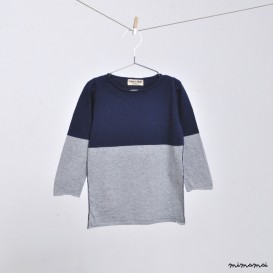 Pull "Viola" Zaffiro / Nebbia
